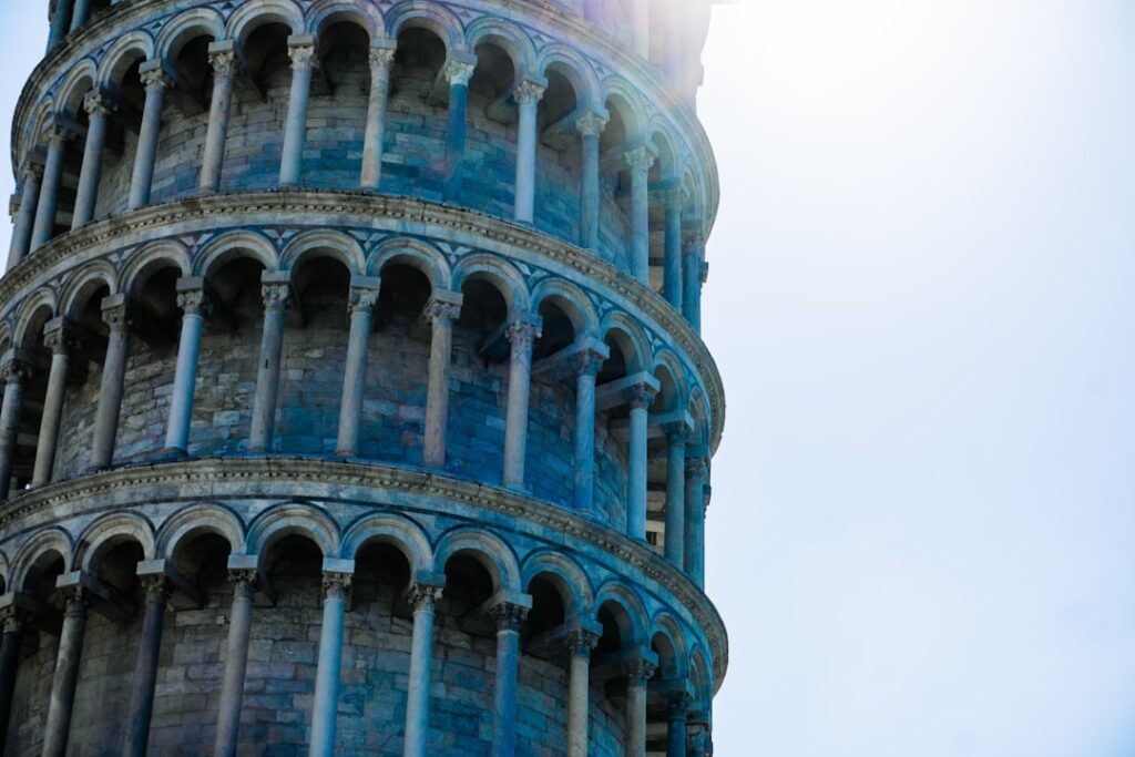 Leaning Tower at blue hour Pisa