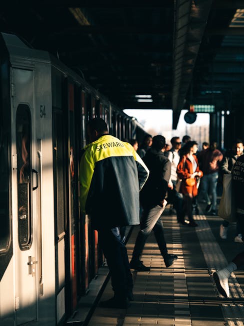 Pisa Centrale train platform morning